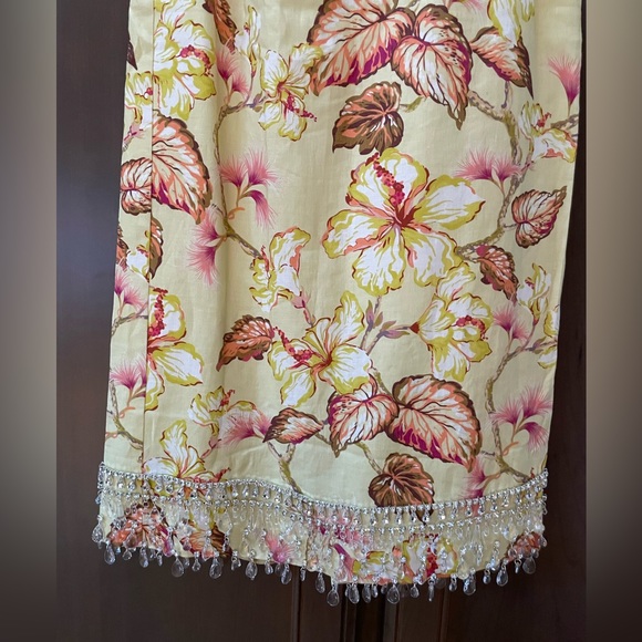 NWT CO ORD SET Zimmermann Matchmaker Floral Diamante Skirt & Linen Blouse size 1 - Picture 7 of 15